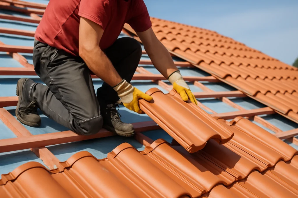 Travaux de couverture et zinguerie à Fréjus par un couvreur expérimenté